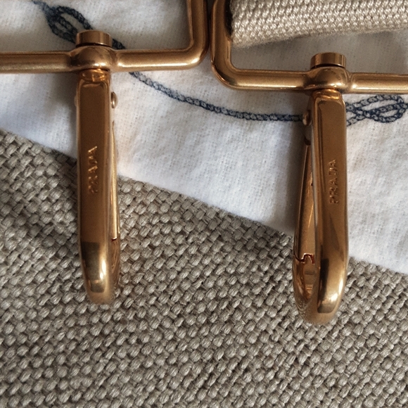 Prada crossbody shoulder straps replacement Unisex Saffino leather - Picture 3 of 12